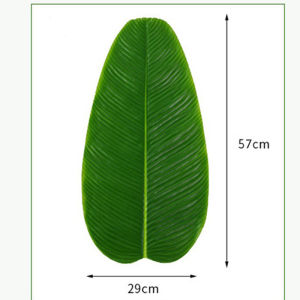 ใบตองปลอม ใบตอง ใบกล้วย ใบตองเทียม Banana Leaf ใบตองเสมือนจริง ใบตองเทียม ใบตองพลาสติก ใบตองปลอม ใบตองอุปกรณ์ตกแต่ง