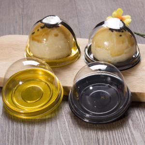 50 Sets Clear Plastic Wedding Cupcake Boxes for Bridal Shower Christmas Party Gift Boxes Cake Dome Packaging Favors Boxes