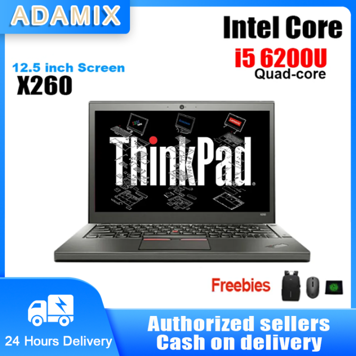 Lenovo laptop ThinkPad X260 Intel Core i5 6200U quad-core memory 128G ...