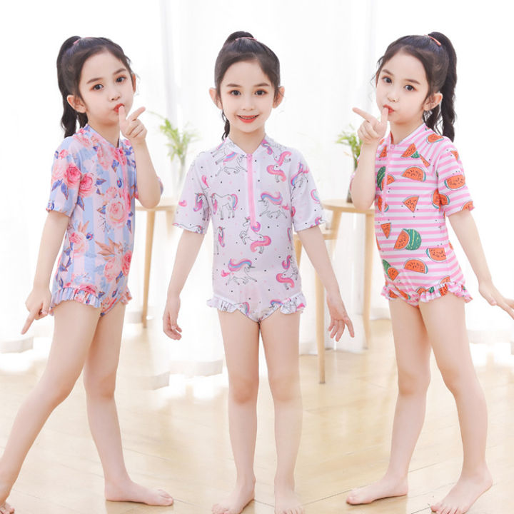 Vida Melon Summerwear/ Children's One-Piece Swimsuit/ Kid's Swimsuit ...