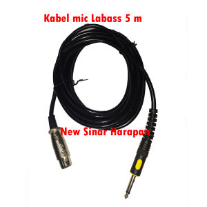 Kabel mickrofon  5 m Labass /Kabel Mic 5 m Akai to Canon