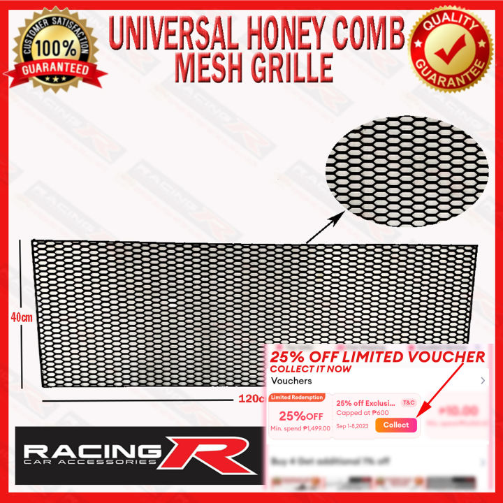 ( Big Hole ) Universal Honeycomb Mesh Grille / Net Grille 30mm Holes ...