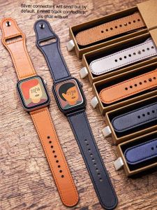 [SG] Apple Watch Leather Strap For All iWatch Series Ultra/11/10/9/8/7/6/SE/5/4/3/2/1 49/45mm&41mm44 &40mm  42 & 38mm