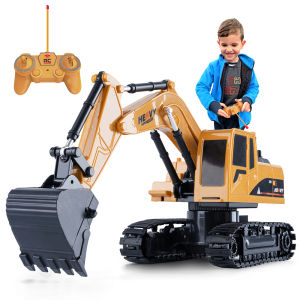 BABYCOLOR 1:20 Beko Excavator Remote Control Jumbo RC Eskavator Remote Control 2.4Ghz Anak Mainan