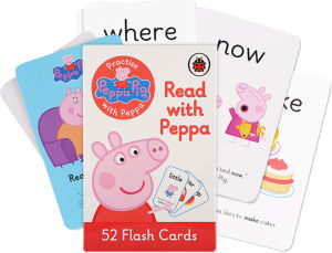 Peppa Pig - Read with Peppa - 52 flash cards หนังสือเด็กภาษาอังกฤษ หนังสือภาษาอังกฤษสําหรับเด็ก หนังสือเสริมพัฒนาการ นิทานภาษาอังกฤษ