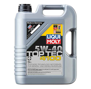 Liqui Moly Top Tec 4100 [AUTHENTIC] 5W40 5L Bottle * Petrol & Diesel Car Engine Oil * DPF suitable * Made in Germany *
