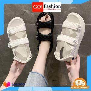Go! Fashion GF-520 Sandal Gunung Wedges Sandal Tali Wanita Korea Import Premium Quality
