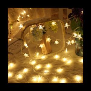[SG Seller] Christmas Tree lighting Festive LED lighting star 5 point blinking starry night wedding room decor
