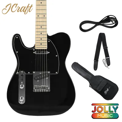 JCraft Classic Series T-1 Left Handed Telecaster Electric Guitar