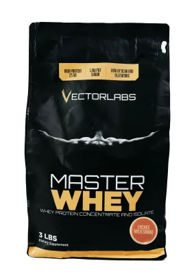 Vectorlabs Master Whey 3 Lbs Whey Protein Isolate dan Concentrate