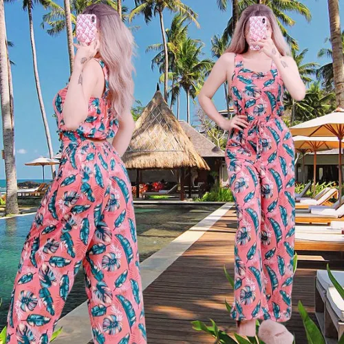 Womens hot sale hawaiian romper