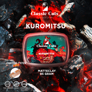 Pomade Matte Clay Tahan Lama - Classic Cuts 85 Gr (FREE SISIR) Premium Aroma Fruity Mix Hair Styling Paste / Clay Pomade