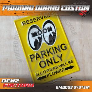 BENZFACTORY PARKING ONLY EMBOSS MOON EYES