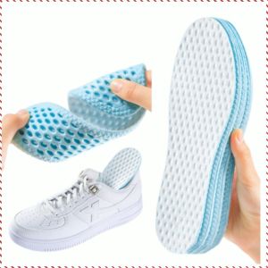 Antibacterial Insoles Super Soft Booster Cushion Antibacterial Barefoot Sporty Soft Elastic Cool