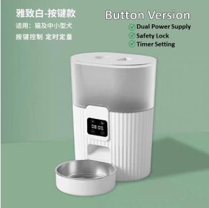【READY-STOCK】3L Automatic Pet Feeder WIFI+APP Control Pet Dispenser Camera Automatic Pet Feeder 宠物智能自动喂食器 狗狗自动喂食器 Bekas Makanan Kucing