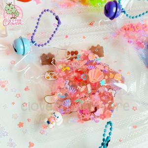 TABA SQUISHY ACRYLIC STICKER CUTE CHARACTER  mainan pencetan jelly squeeze my melody kuromi sanlio srio cinnamoroll cinamo cinamorol pompompurin purin hk