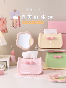 Bền hộp đựng khăn giấy Bìa khăn giấy Hiện Đại Chủ Bìa Giấy Container Với Bowknot Cho Nội Thất