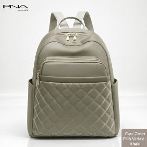 Peonia PNA GENNA Water Resistant Ransel Tas Wanita Punggung Kantor Kerja Sekolah Kuliah Outdoor Trendy Fashion Style Travel Casual Backpack Anak Remaja Perempuan Selempang Cewek Bag
