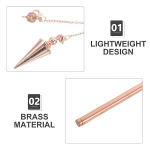 1Set Brass Dowsing Rod Advanced Prospecting Tool for Water Dowsing Gold Detection Spiritual Treasure Hunt