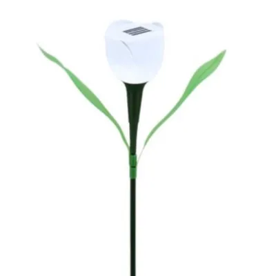 Outdoor Waterproof Garden Yard Path Lawn Decoration SolarLamp Solar Light Tulip Lamp Multi-Color