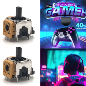 3D Joystick Rocker Analog Sensor Module Sensor Wheel Thumb Sticks Replacement Part Suitable for Controller
