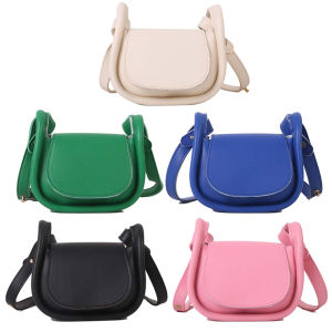 【NEW】Women Mini Lipstick Storage Bag PU Leather Small Crossbody Bag Solid Color Small Storage Bag Female Dating Bag