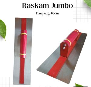 galur perata acian semen / Roskam 40 cm dengan tulang penguat / raskam acian/raskam