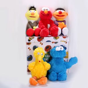 2025 New Sesame Street Plush Toy ERNIE ELMO COOKIE MONSTER BIG BIRD BERT Sleeping Pillow Monster Doll Funny Birthday Gift