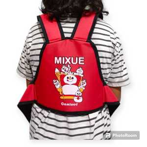 SABUK PENGAMAN BONCENGAN MOTOR ANAK MODEL MINI SABLON CAPTAIN AMERICA