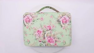 Rose Pattern Pencil Case with a Fresh Floral Texture Design - 200/252/300 Hole Design Durable Fabric Storage Bag Suitable for Pencils Markers Scissors - Portable Office Art Supplies Storage Art Supplies Storage Colorful Illustrations Sturdy St