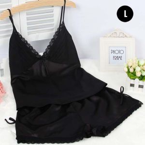 ⚡Port⚡2025 new Bow tie suspender shorts pajamas two piece set