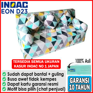 sofabed Inoac no 1 kasur inoac EON D23 200x200 200x180 200x160 200x145 tebal busa 15 20 cm tersedia semua ukuran original garansi 10 tahun kasur busa kasur lipat sofa bed kasur lantai kursi sofa tamu minimalis COD