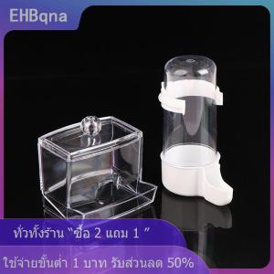 [COD] EHBqna KITCHEN เครื่องป้อนอาหารอัตโนมัติรูปไก่รูตินความจุขนาดใหญ่กล่องใส่อาหารป้องกันการพลิกคว่ำอุปกรณ์ให้อาหารสัตว์ปีกเครื่องจ่ายอาหารแบบใส