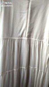 Gamis Putih & Hitam Renda: Bahan Nyaman, Desain Elegan