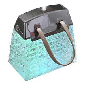 Portable Air Humidifier Handbag Humidifier for Bedroom Humidifier with 7 Color Light Moisturization Mist Maker 300ml