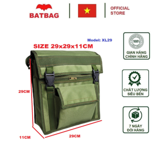 Túi Đựng Dụng Cụ Sửa Chữa Túi Đồ Nghề Batbag XL29 29x29x11cm Loại Bền - Toolsbag.Vn