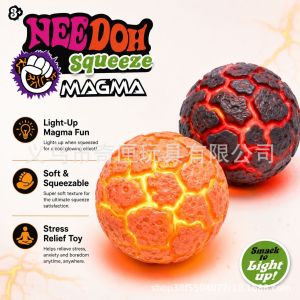 NeeDoh Glowing lava ball stress-relief toy sensory venting gadget stress-relief toy venting ball flour