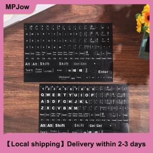 【Local shipping】 English 120 Keys Matte Standard Waterproof Keyboard Stickers Letter Alphabet