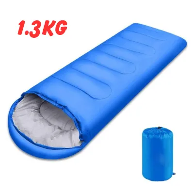 🔥READY STOCK🔥 Outdoor camping sleeping bag adult thick portable outdoor windproof travel sleeping bag