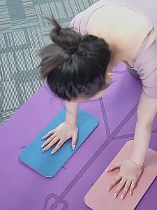 [SG] VIVA TPE Fitness Kneeling Mat  Premium Yoga Knee Pad  High-Density Anti-Slip Mini Yoga Mat for Knee Support Pad