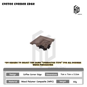 Decking Tile DIY Wood Stone Artificial Grass Decking Tiles