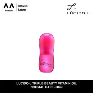 LUCIDO-L Hair Make Supplement Triple Beauty Vitamin Oil For Normal Hair 50ml