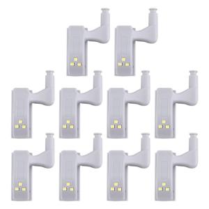 Intelligent Touch Activated Warm White LED Cabinet Light Hydraulic Hinge Design for Wardrobe Closet Bathroom Storage