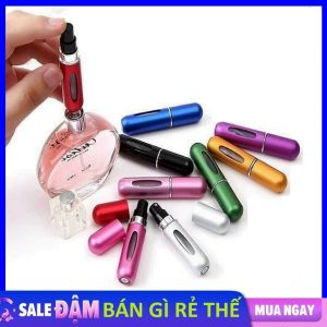 Lọ Chiết Ống Chiết Nước Hoa Tự Động Dạng Xịt (5ml) / Lọ chiết nước hoa mini Chai san chiết nước mini dạng xịt tiện ích nhỏ gọn nhiều màu 5ml
