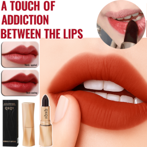 Black Luxury Velvet Non-Stick Lipstick Matte Non-Stick Cup Not Fade Lips European American Style Lip 黑色奢华丝绒唇膏