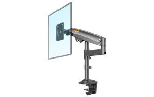 North Bayou NB Single Monitor Mount H100 17" - 30" VESA Monitor Arm Bracket Adjustable Desk Mount Stand