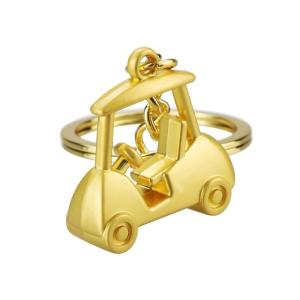 Stylish 3D Golf Cart Keychain Key Holder for Fashion Enthusiasts & Sports Fans Great as a Gift or Keepsakes Trendsetters