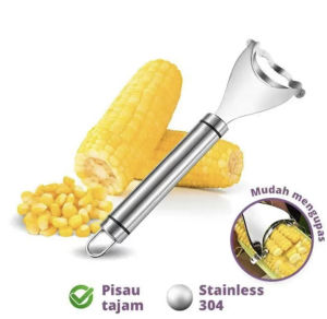 BB7 - Alat Pengupas Jagung Stainless Steel Parutan Biji Jagung Corn Peeler