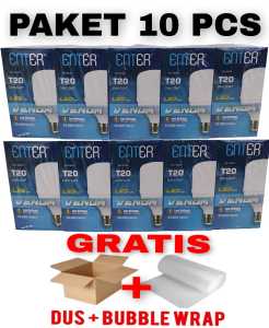 Lampu LED ENTER VENOM MURAH Bohlam LED Cahaya Putih LAMPU LED PAKET 10PCS