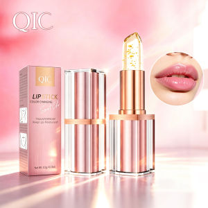 Temperature Change Jelly Lipstick Moisturizing Nourishing Non Stick Cup Waterproof Long Lasting  Color Changing Lip Balm